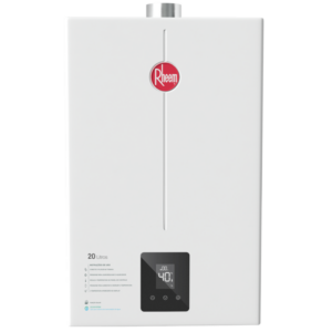 Aquecedor Rheem Digital 20L a Gás Branco *Lançamento*